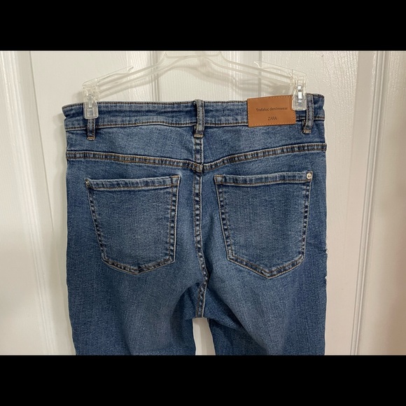 ZARA embroidered skinny jeans - Picture 7 of 9